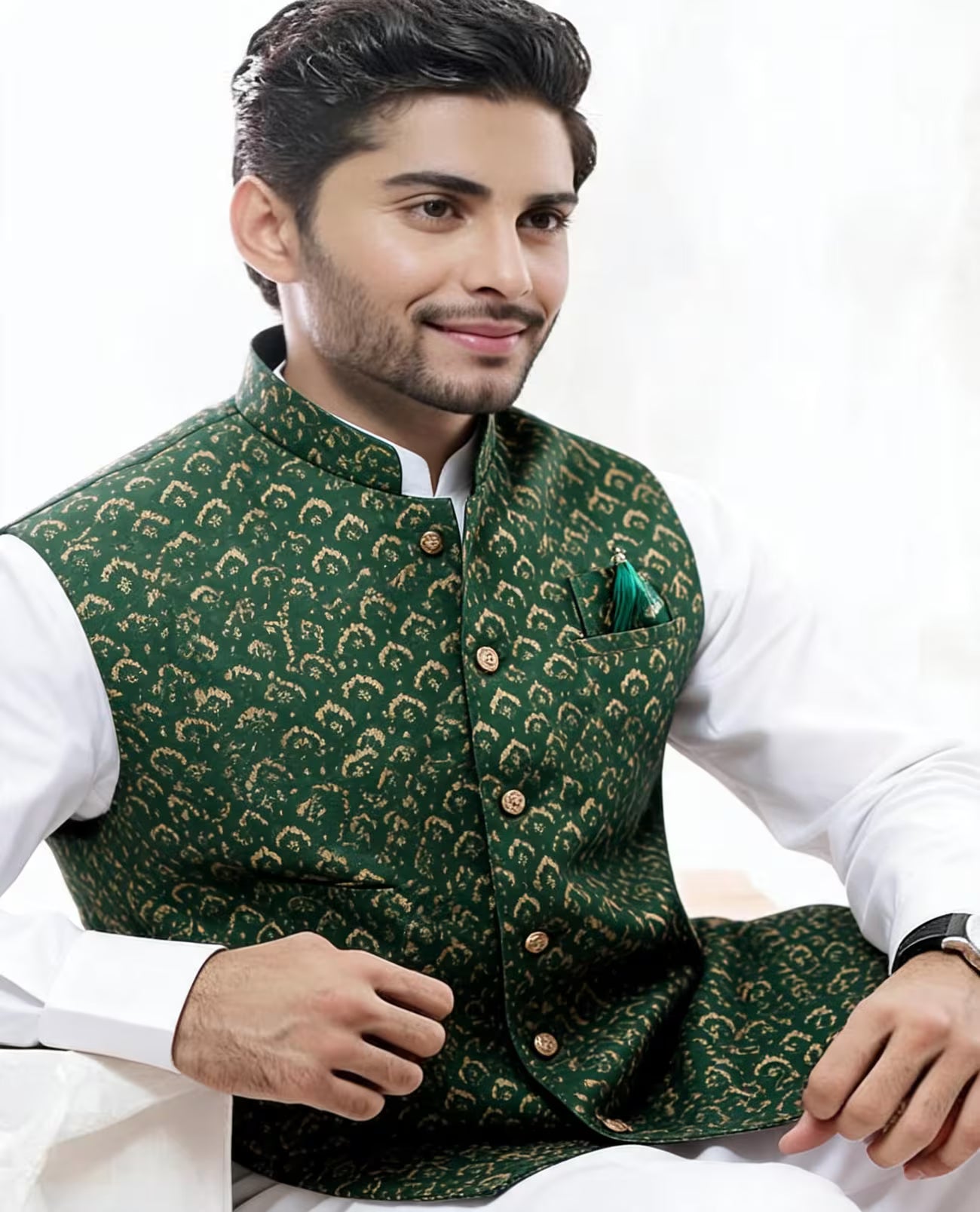 Waistcoat Dark Green 38-42